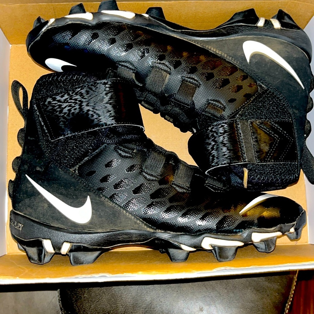 Nike Force Savage Shark 2 Wide Black Football Cleats
